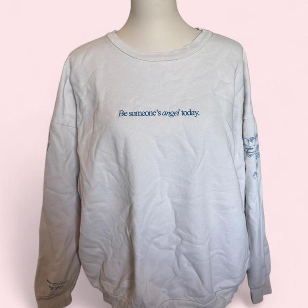 The Mayfair Group x Kin "Be Someone's Angel" Crewneck — One Size